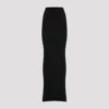 Rick Owens Pillar Mini Skirt In Black