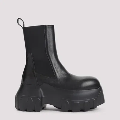Rick Owens Black Ankle Boots
