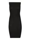 Rick Owens Black Athena Top Lightweight Wool Knit Jackets Black In Black