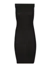 Rick Owens Black Athena Top Lightweight Wool Knit Jackets Black In Black
