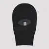 Rick Owens Skull Balaclava In Black