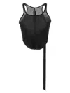 Rick Owens Black Basic Tank Top In Black