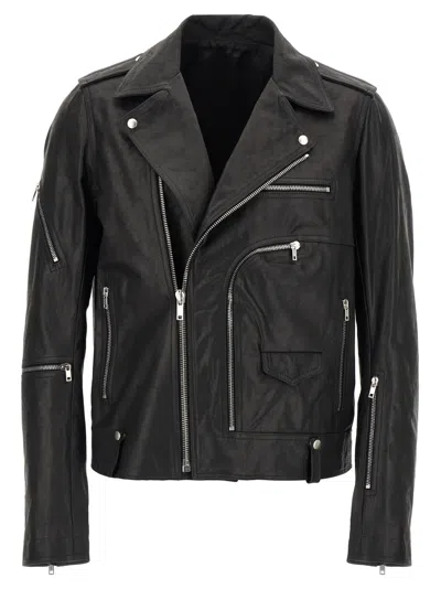 RICK OWENS BLACK BAUHAUS STOOGES JACKET