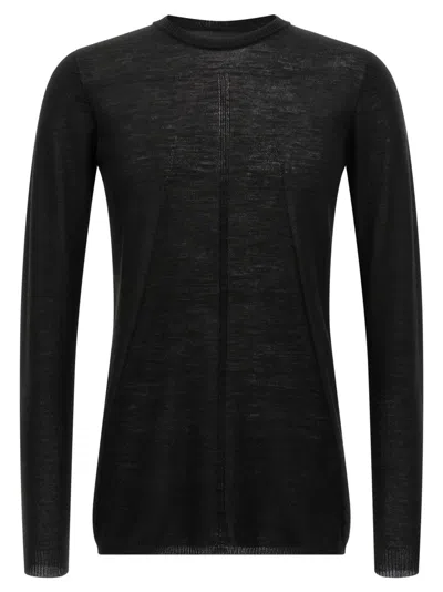 RICK OWENS BLACK BIKER LEVEL SWEATER