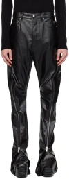 Rick Owens Black Bolan Banana Jeans In 09 Black
