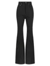 Rick Owens Black Bolan Bootcut Denim Jeans In Black