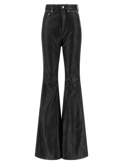 Rick Owens Black Bolan Bootcut Pants