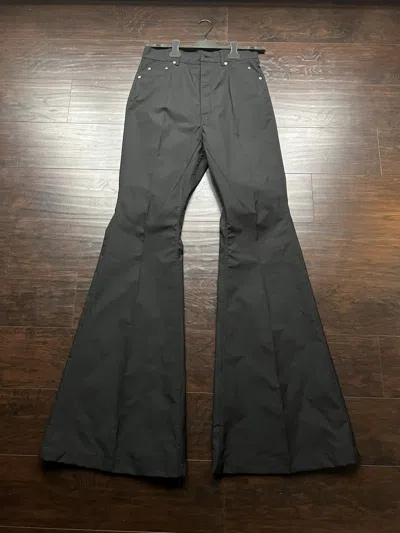 Pre-owned Rick Owens Black Bolan Trousers Ss23