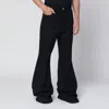 Rick Owens Bolans Flared Trousers In Black