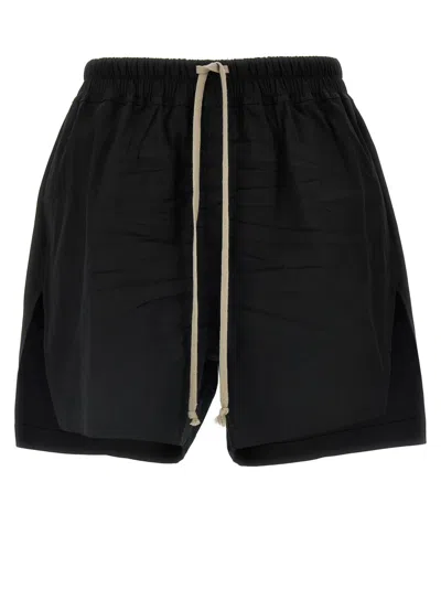 RICK OWENS BLACK BOXER SHORTS