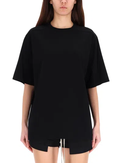 Rick Owens Black Brad Cotton T-shirt