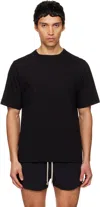 Rick Owens Short-sleeved Cotton T-shirt In Black