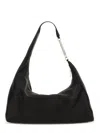Rick Owens Black Buffalo Leather Shoulder Bags