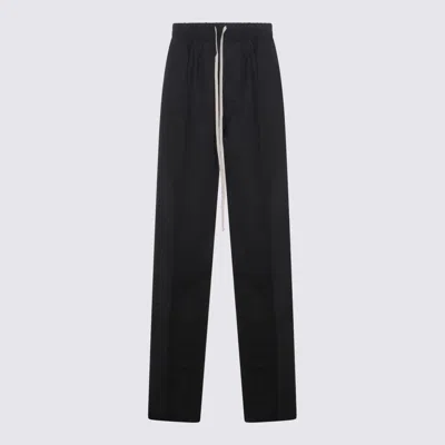 Rick Owens Black Cashmere Pants