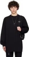 Rick Owens Black Champion Edition Girdered Sweatshirt