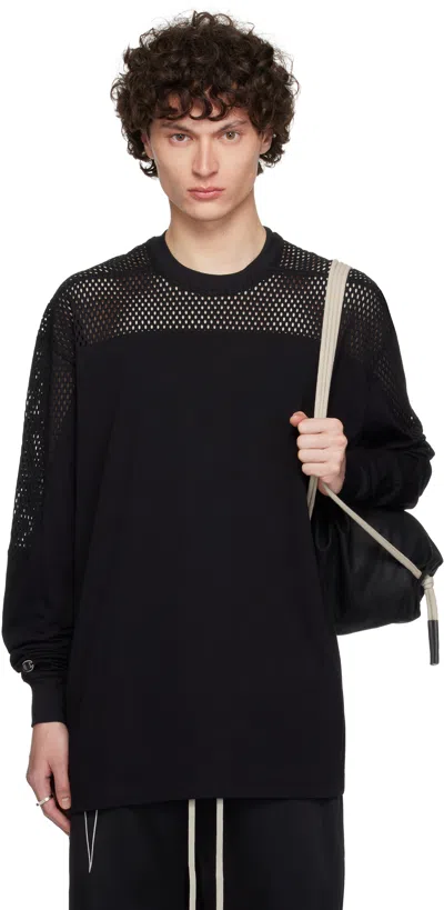 Rick Owens Black Champion Edition Girdered T-shirt