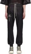 Rick Owens Black Champion Edition Joggers Sweatpants