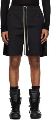 Rick Owens Black Concordian Boxers Shorts