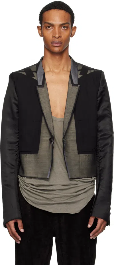 Rick Owens Black Concordians Alice Blazer