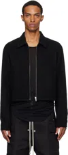 Rick Owens Black Concordians Alice Brad Jacket