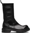 Rick Owens Black Concordians Army Creeper Boots