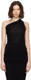 Rick Owens Black Concordians Athena Tank Top