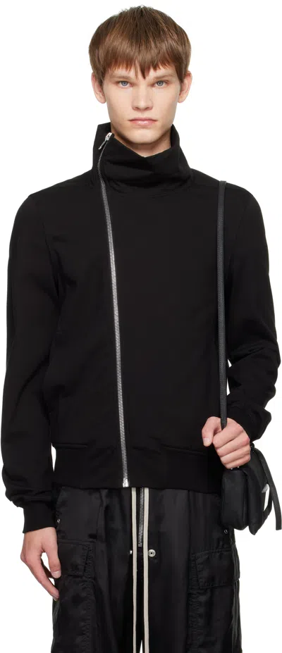 Rick Owens Black Concordians Bauhaus Jogger Track Jacket