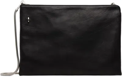 Rick Owens Black Concordians Beach Bag