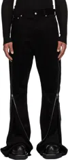 Rick Owens Black Concordians Bolan Banana Trousers In Black