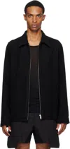 Rick Owens Collared Shirt Jacket Featuring Front Pockets