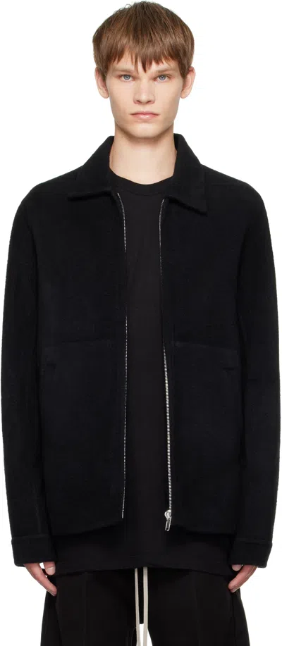 Rick Owens Black Concordians Brad Jacket