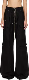 Rick Owens Wide-leg Trousers With Flap Pockets In Black