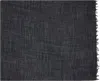 Rick Owens Black Concordians Follo Scarf In Black