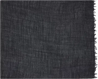 Rick Owens Black Concordians Follo Scarf