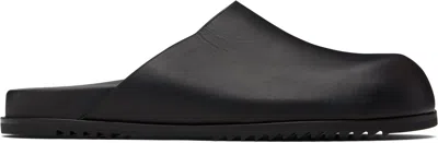 Rick Owens Black Concordians Granola Mules
