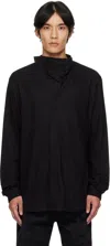 Rick Owens Black Concordians Island Shirt In Black