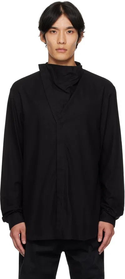 Rick Owens Black Concordians Island Shirt