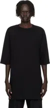 Rick Owens Black Concordians Jumbo T-shirt In Black