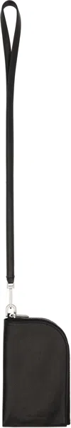 Rick Owens Concordians Neck Bag In Black