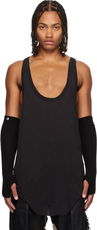 Rick Owens Black Concordians Pony Tank Top
