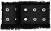 Rick Owens Black Concordians Shearling Neck Band