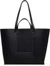 Rick Owens Black Concordians Shopper Tote In Black