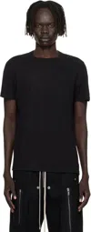 Rick Owens Black Concordians Short Level T-shirt In Black