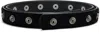 Rick Owens Press-stud Leather Belt In Black