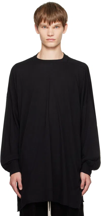 Rick Owens Black Concordians Tommy Ls T-shirt