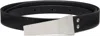 Rick Owens Black Concordians Trunk Belt In Black
