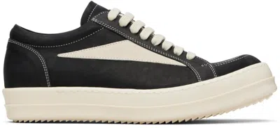 Rick Owens Black Concordians Vintage Sneaks Sneakers