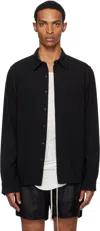 Rick Owens Black Concordians Work Shirt
