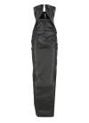 Rick Owens Form-fitting Black Evening Dress With Cutout Neckline In Black