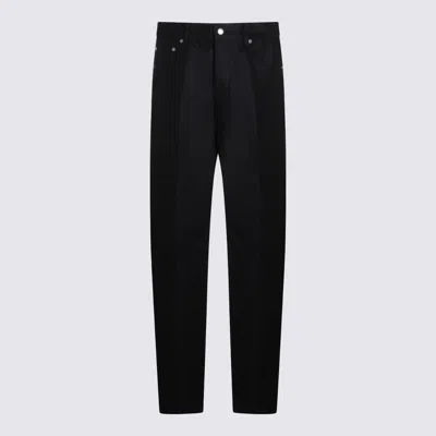 Rick Owens Black Cotton Geth Jeans